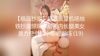 【极品抄底】超高质量机场地铁抄底惊现极品无内长腿美女 是方便借机小哥啪啪吗 (19)