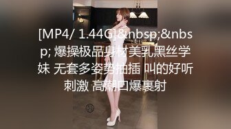 [MP4/ 1.44G]&nbsp;&nbsp; 爆操极品身材美乳黑丝学妹 无套多姿势抽插 叫的好听刺激 高潮口爆裹射