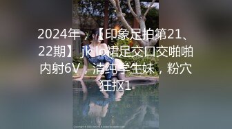 2024年，【印象足拍第21、22期】 jk lo裙足交口交啪啪内射6V，清纯学生妹，粉穴狂抠1