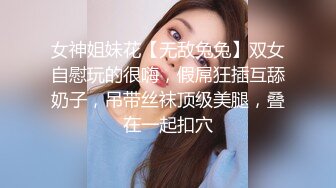 女神姐妹花【无敌兔兔】双女自慰玩的很嗨，假屌狂插互舔奶子，吊带丝袜顶级美腿，叠在一起扣穴