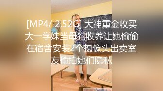 [MP4/ 2.52G] 大神重金收买大一学妹当母狗收养让她偷偷在宿舍安装2个摄像头出卖室友偷拍她们隐私